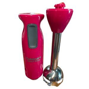 Cuisinart Smart Stick Immersion Blender With Stainless Steel Shaft & Pink Handle